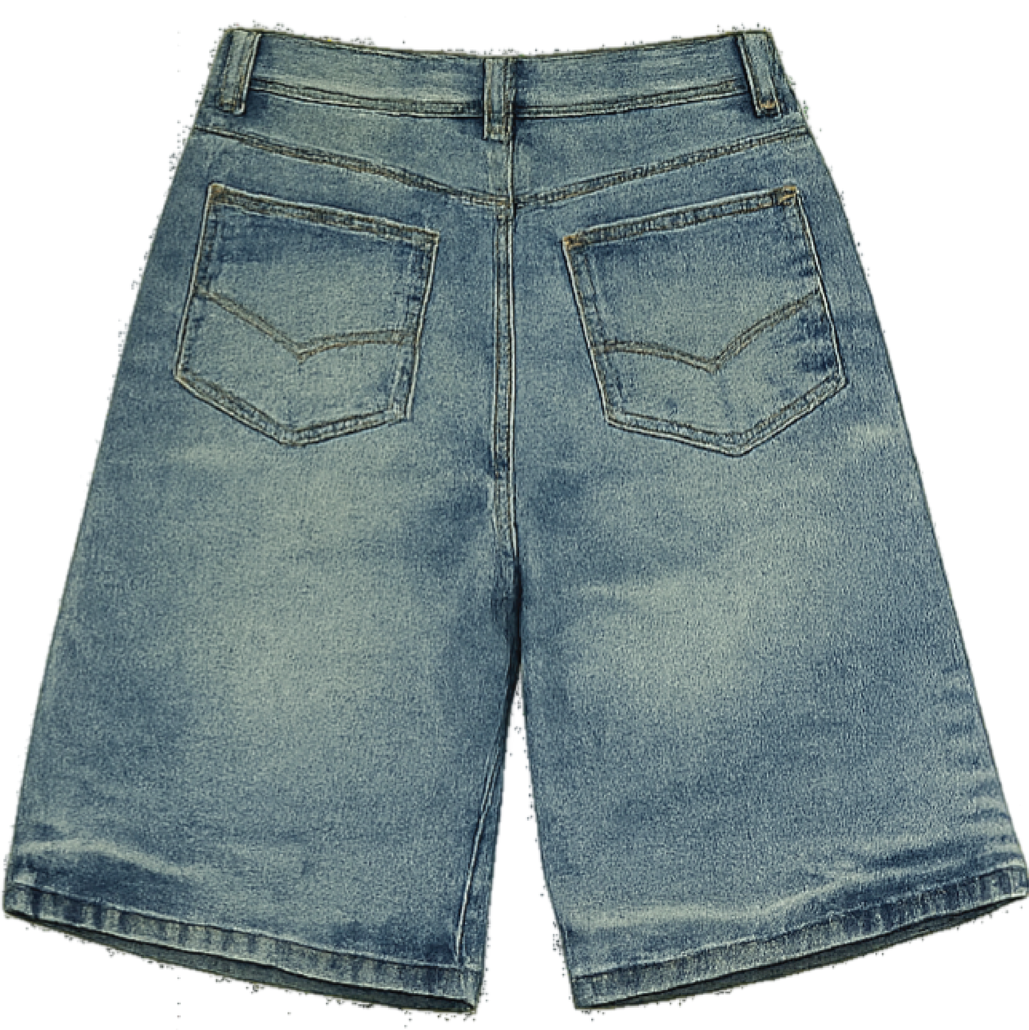 THA LIVE FOR CHRIST BAGGY JEANS SHORTS